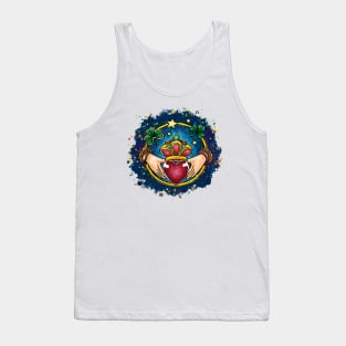 Irish Claddagh engagement ring Tank Top